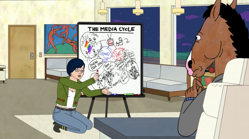 Illustration for article titled It's time for
BoJack to get woke as Hollywoo's hypocrisy on “bad men” gets the
BoJack Horseman treatment